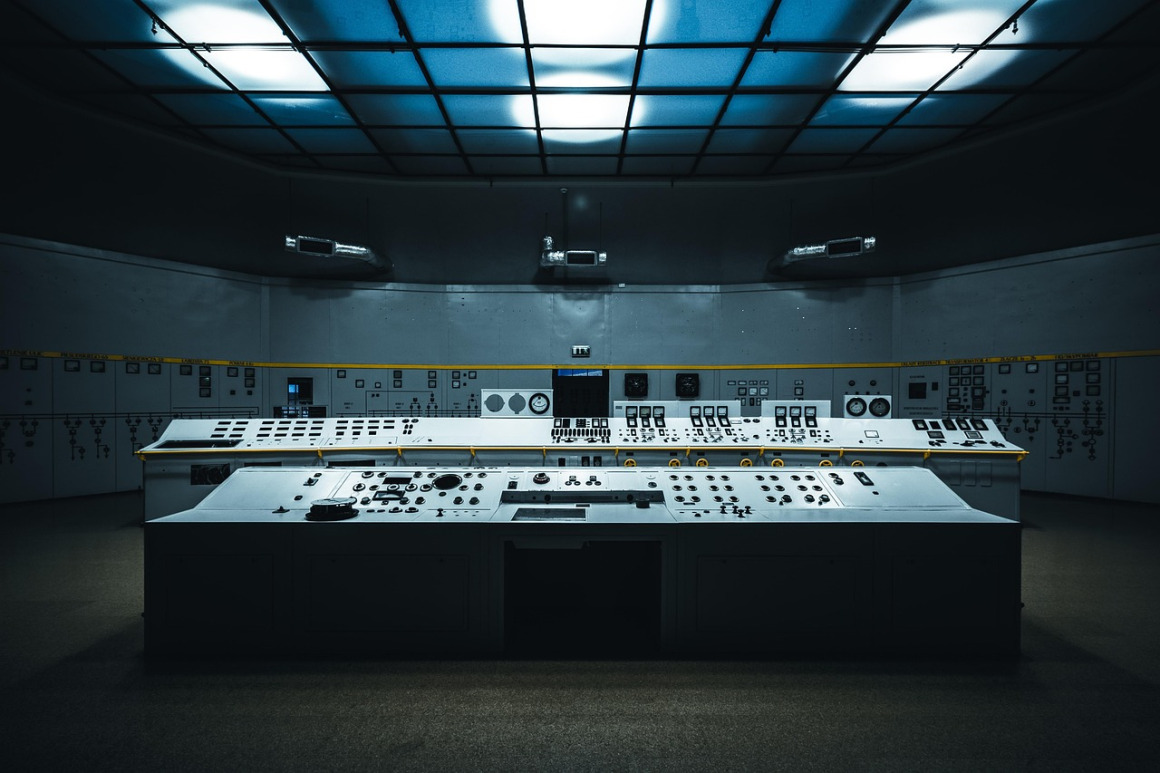 industrial control room